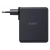 Sienas lādētājs Aukey PA-B7O, 3 × USB, GaN tehnoloģija