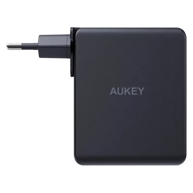 Sienas lādētājs Aukey PA-B7O, 3 × USB, GaN tehnoloģija