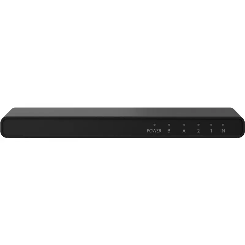 HDMI sadalītājs 1 uz 2 (4K @ 60 Hz) - sadala 1x HDMI ieejas signālu 2x HDMI izejās