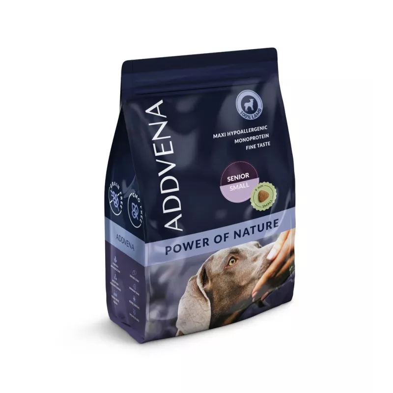 ADDVENA Power of Nature Senior Small Lamb - sausā suņu barība - 2,5 kg