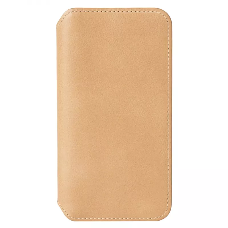 Telefona maciņš Krusell Sunne Apple iPhone 11 Pro Max — vintage nude, folija maciņš ar karšu nodalījumiem