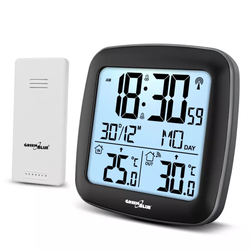 Thermometer Greenblue 60135 pelēka Balts