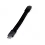 USB kabelis ROLINE 11029078 USB4 Gen 3x2 0,15 m USB C melns
