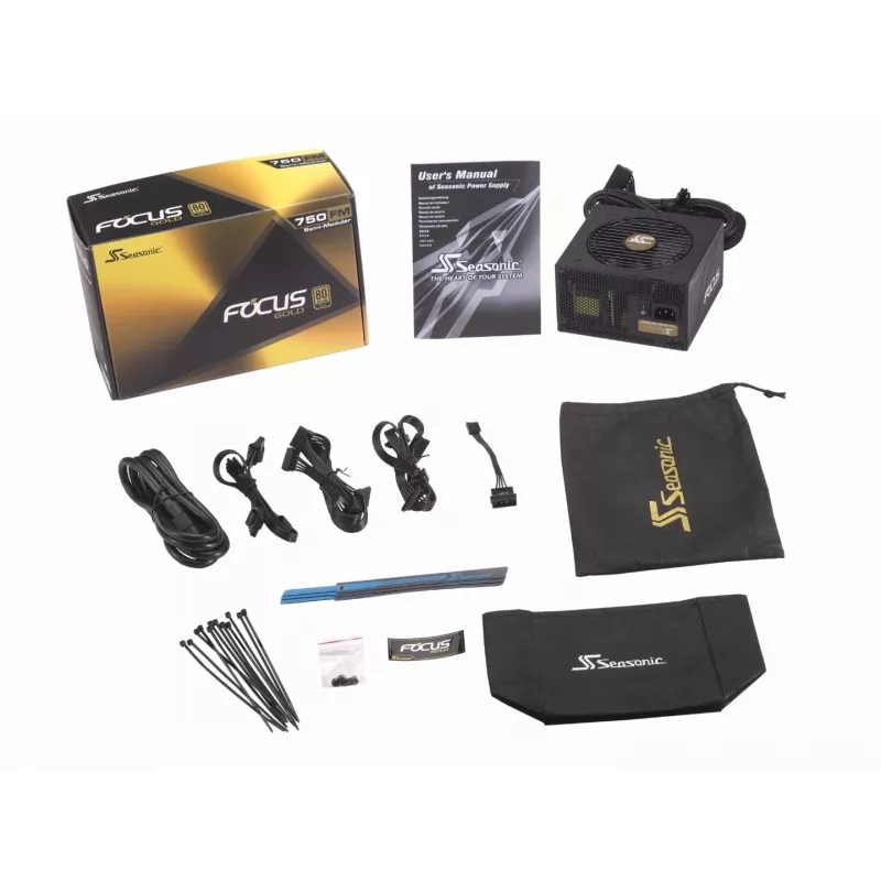 Barošanas bloks Seasonic Focus Gold 750 750W