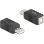 DeLOCK 67202 savienotāju adapteris USB Type-A USB Type-B Melns