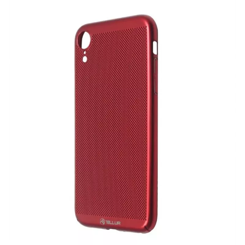 Telefona maciņš Tellur iPhone XR — Sarkans, siltuma izkliedes dizains