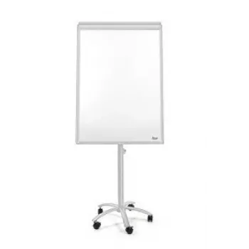 Magnētiskais konferenču statīvs, pārvietojams, ar riteņiem 100x70 cm Forpus