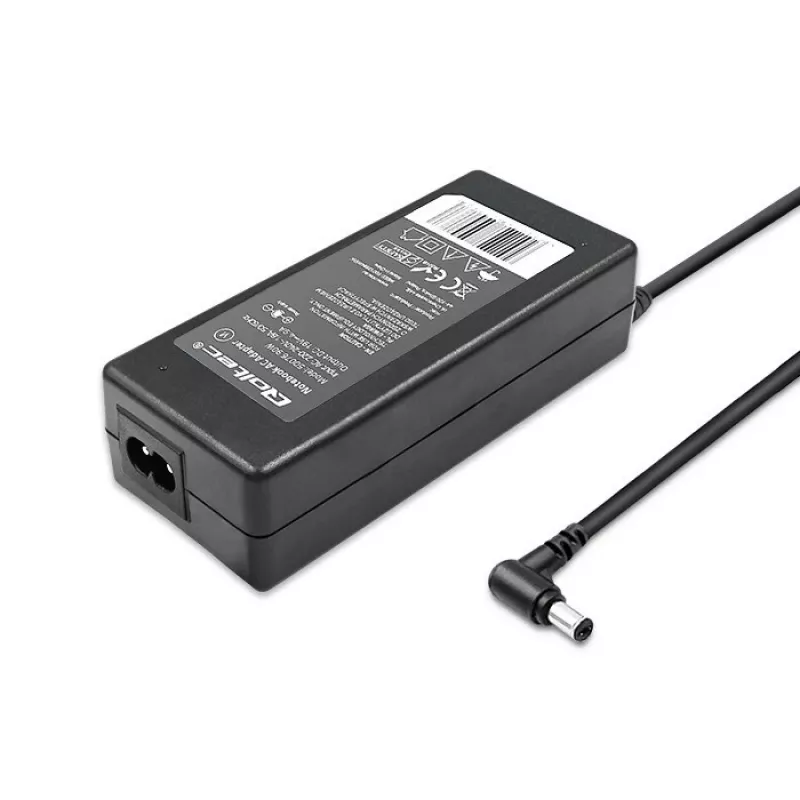 Qoltec 50076 90W barošanas adapteris/invertors iekštelpām Melns