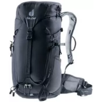 Mugursoma DEUTER Trail 16 SL melna — 16 L ar hidratācijas sistēmas saderību, sievietēm pielāgota fit