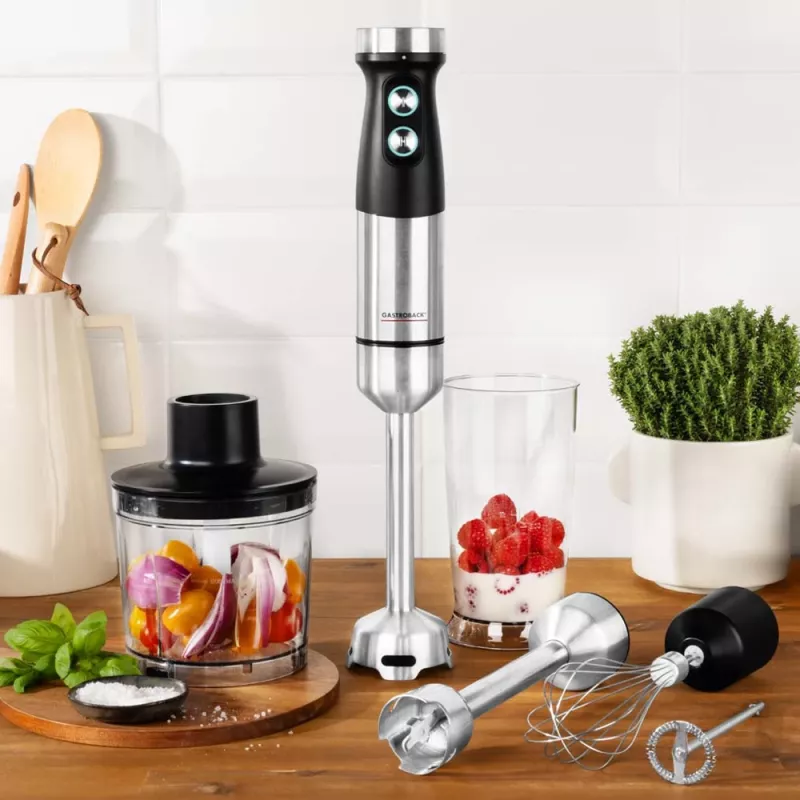 Iegremdējamais blenderis Gastroback Design Power Hand Blender Set 5-in-1