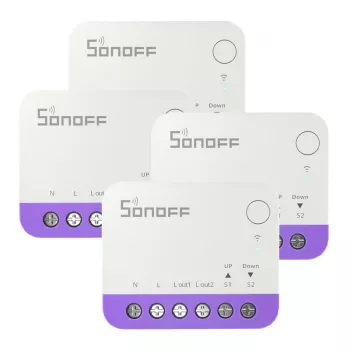 Sonoff MINI-RBS WiFi viedais mini rullo slēdzis (4 gab.)