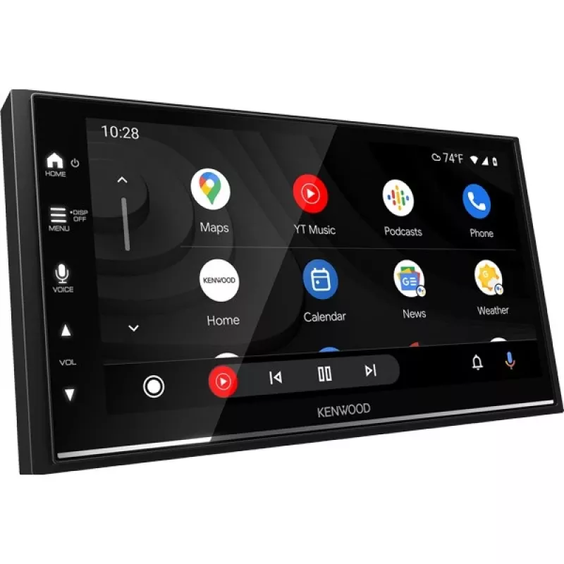 Kenwood DMX7722DABS automašīnas multivides uztvērējs Melns Wi-Fi Bluetooth