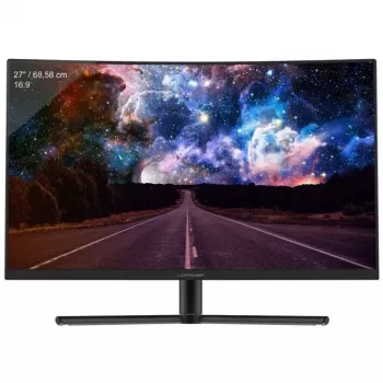 68,6 cm/27 inch (1920x1080) LC-Power LC-M27-FHD-240-C spēļu izliekts 16:9 1ms 240Hz 3xHDMI DisplayPort VESA Full HD melns