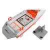 Amewi glābšanas laiva ar bezsuku ūdensmetēju 320 mm RTR balta/oranža (26116)