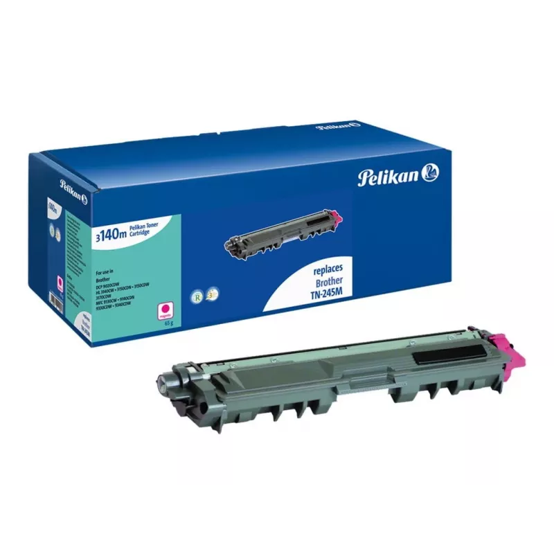 Pelikan 4284075 - 1245MHC - nomaina TN-245M - tonera kārtridžs fuksīna krāsā - priekš DCP-9015 DCP-9020 HL-3140 HL-3150 HL-3170 MFC-9140 MFC-9330 MFC-9340