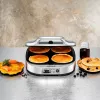 ROMMELSBACHER PC 1800, 4 krepes, Sudraba, Plastmasa, 13,5 cm, Pogas, 1800 W