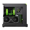 Gamemax korpuss | BLADE CONCEPT | Melns | ATX | Barošanas bloks nav iekļauts