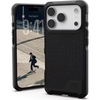 UAG Urban Armor Gear Metropolis LT MagSafe Case | Apple iPhone 17 Pro | kevlar Melns | 114517113940 (114517113940)