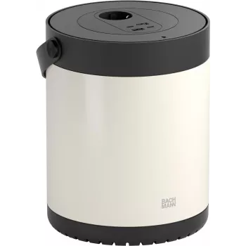 Strāvas slēdzis Bachmann MOV E ar 1x CEE 7/3 kontaktligzdu un 2x USB A/C, balts/melns