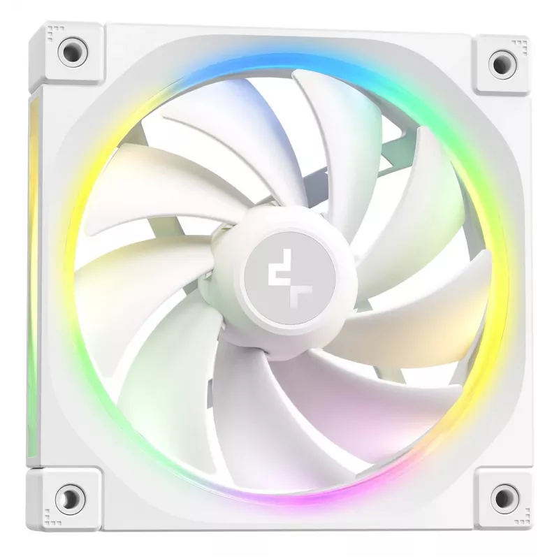Šķidruma dzesētājs DeepCool LQ360 balta, 360 mm radiators, RGB ventilatori