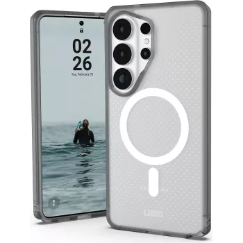 UAG Urban Armor Gear Dot Case ar magnēta moduli | Samsung Galaxy S26 Ultra | matēts ledus (caurspīdīgs)/pelēks (pelēks) | 214519110231 (214519110231)