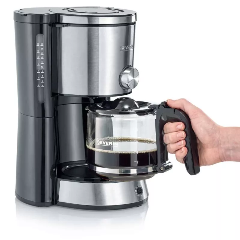 Kafijas automāts SEVERIN KA4825 melns/nerūsējošais tērauds