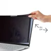 Dicota D50021-2SM Privātuma filtrs 2-virzienu sānu stiprinājums 39,6 cm (15,6 collas) 16:10 bezrāmja
