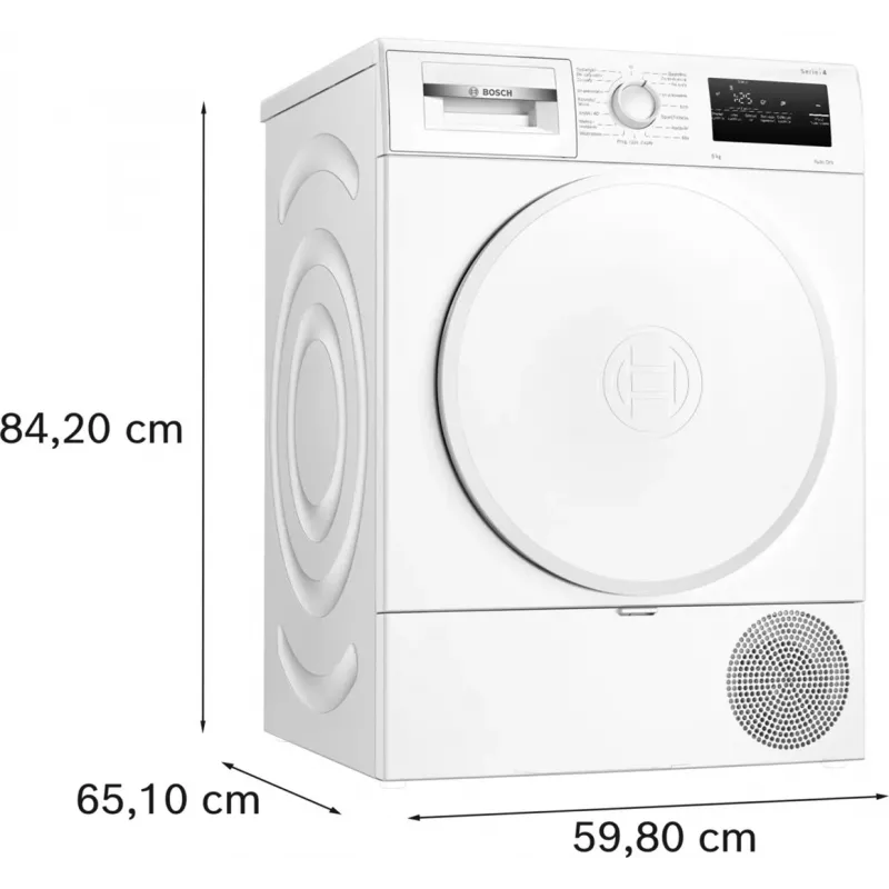 Bosch WTH83277PL brīvstāvošs veļas žāvētājs 8 kg