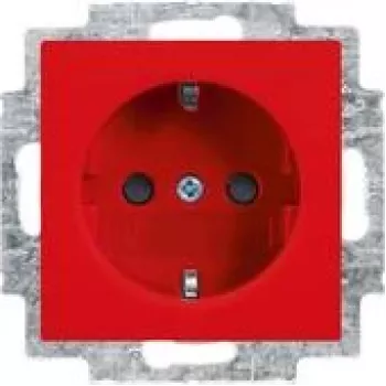 SCHUKO kontaktligzdas ieliktnis sarkans 20 EUCB-917 (2013-0-5380)