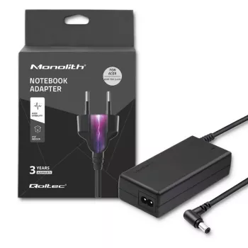Qoltec barošanas bloks klēpjdatoram Acer 65W 3.42A 19V 5.5x2.5 50016.65W