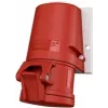 MENNEKES Elektrotechnik GmbH & Co. KG sienas kontaktligzda TwinCONTACT 16A 4p 6h 400V IP44 1343 (1343)