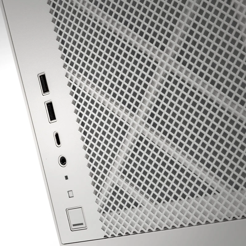 Datora korpuss SilverStone ALTA G1M microATX, balts