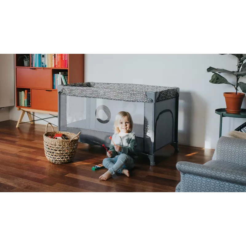 Lionelo Stefi Concrete Multicolor - gultiņa 2-in-1