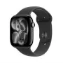 Viedpulkstenis Apple Watch S11 Cell 46mm ar sporta lenci melnu — Apple MFC94WF/A