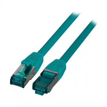 EFB-Elektronik RJ45 ielāpu vads Cat.6A S/FTP LSZH zaļš 0,5 m Ražotājs: EFB Elektronik (MK6001.0,5GR)