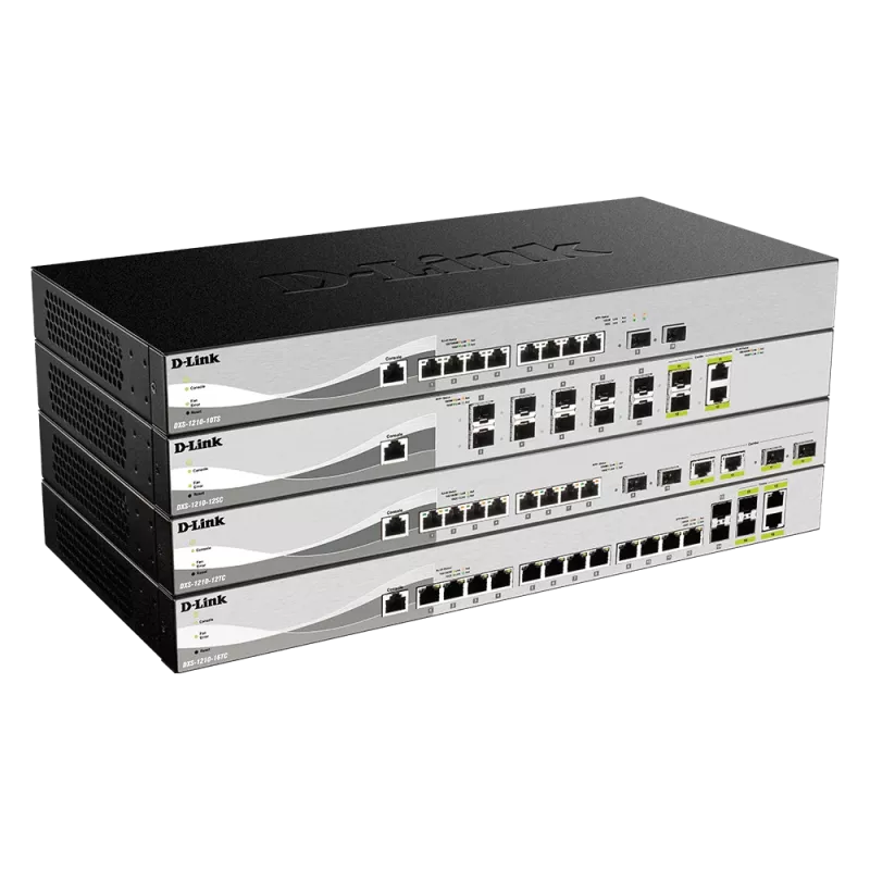 D-Link 24-portu 10G SFP+, 4-portu 10GBASE-T viedais pārvaldāmais slēdzis