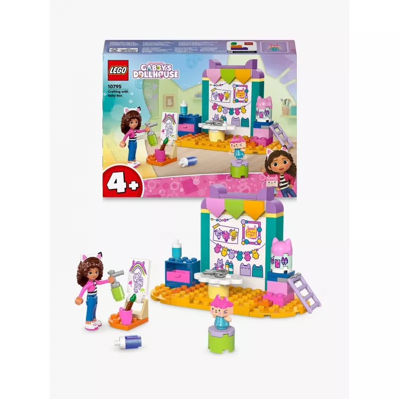 LEGO GABBY’S DOLLHOUSE 10795 Radošanās ar Baby Box