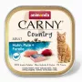 ANIMONDA Carny Country Chicken, Turkey + Trout - mitrā kaķu barība - 100 g