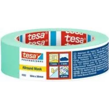 tesa ALLROUND MASK 04352-00002-00 Kreppband Mint (L x B) 50 m x 30 mm 1 gab. (04352-00002-00)