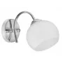 Activejet Classic vienvietīga sienas lampa - IRMA niķelis E27 viesistabai