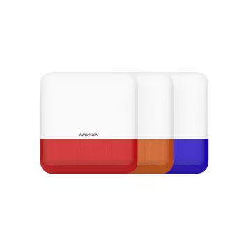 Bezvadu āra sirēna Hikvision DS-PS1-E-WE/Zils