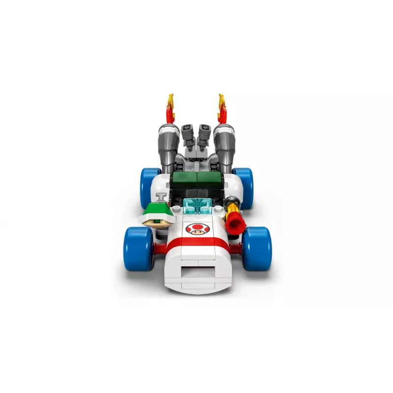Konstruktora rotaļlieta LEGO komplekts 72035 Super Mario Mario Kart Toad's darbnīca, interaktīvi līmenīši un figūras