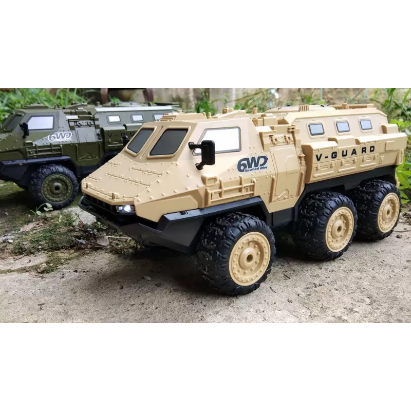 Amewi V-Guard bruņumašīna 6WD 1:16 RTR tālvadības RC modelis ar elektromotoru (22585)