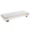 Ducky One 3 Aura balta Mini tastatūra spēlēm USB QWERTY US International