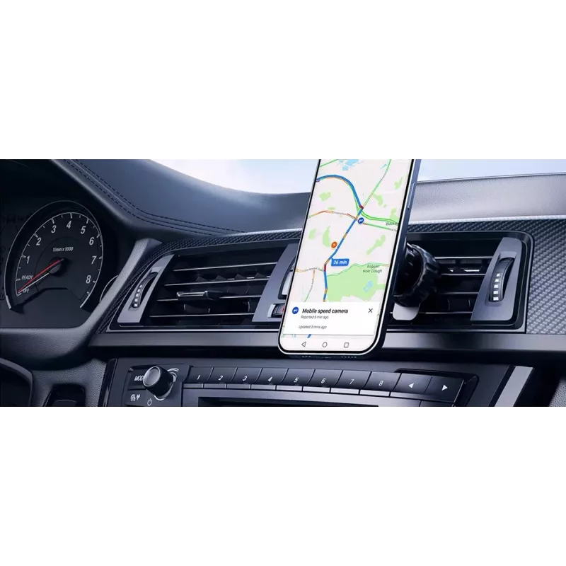 Auto turētājs Aukey HD-C74 universāls regulējams viedtālruņiem, stiprinājums pie paneļa/vējstikla