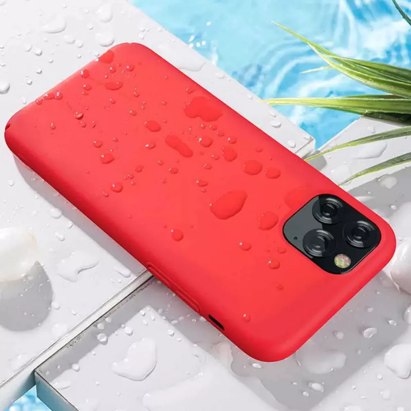 Telefona maciņš Devia Nature Series iPhone 12 Pro Max, silikons, sarkans