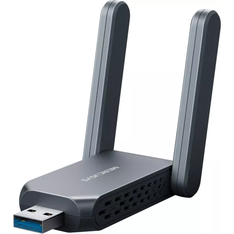 Bezvadu USB adapteris MERCUSYS MA37BEH — augstas pastiprināšanas Wi-Fi 7 (BE6500) USB-C/USB-A saderība