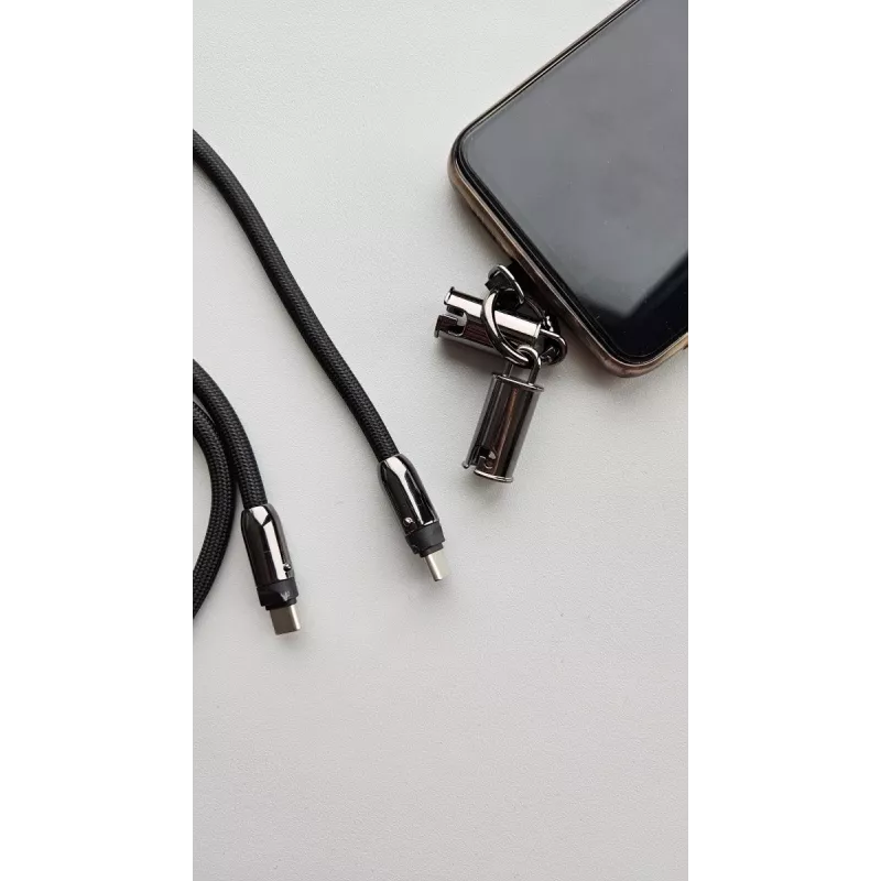 USB-C kabelis TB AKTBXKUCCSMY12B 1,2 m, melns, USB-C uz USB-C