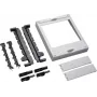 Hager UE21A2B - melns - balts - plastmasa - Hager universN - NH00 - 300 mm - 125 mm - 250 mm (UE21A2B)