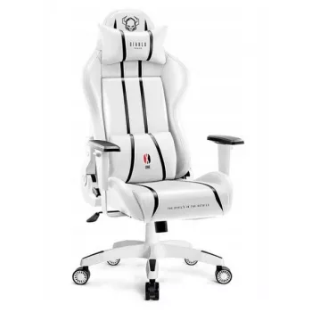 Diablo X-ONE 2.0 Normal spēļu krēsls balts un melns